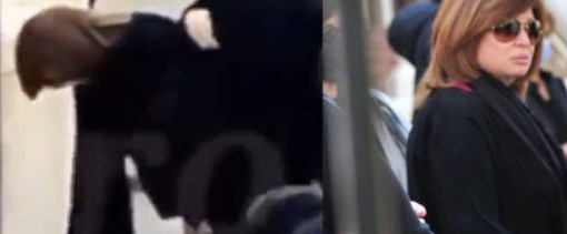 الهام شاهين تبرر صلاتها بدون حجاب